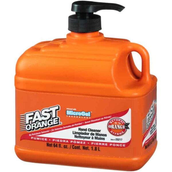 Fast Orange<span class="sup">®</span> Fine Pumice Lotion Hand Cleaner, 1/2 GAL w/pump - Image 3