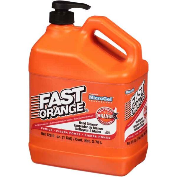 Fast Orange<span class="sup">®</span> Fine Pumice Lotion Hand Cleaner, 1 GAL w/pump - Image 3