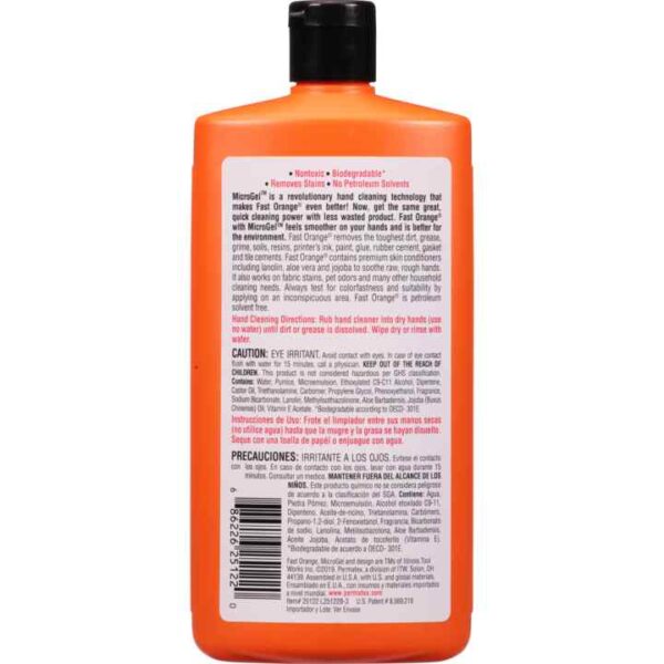 Fast Orange<span class="sup">®</span> Fine Pumice Lotion Hand Cleaner, 15 FL OZ - Image 2